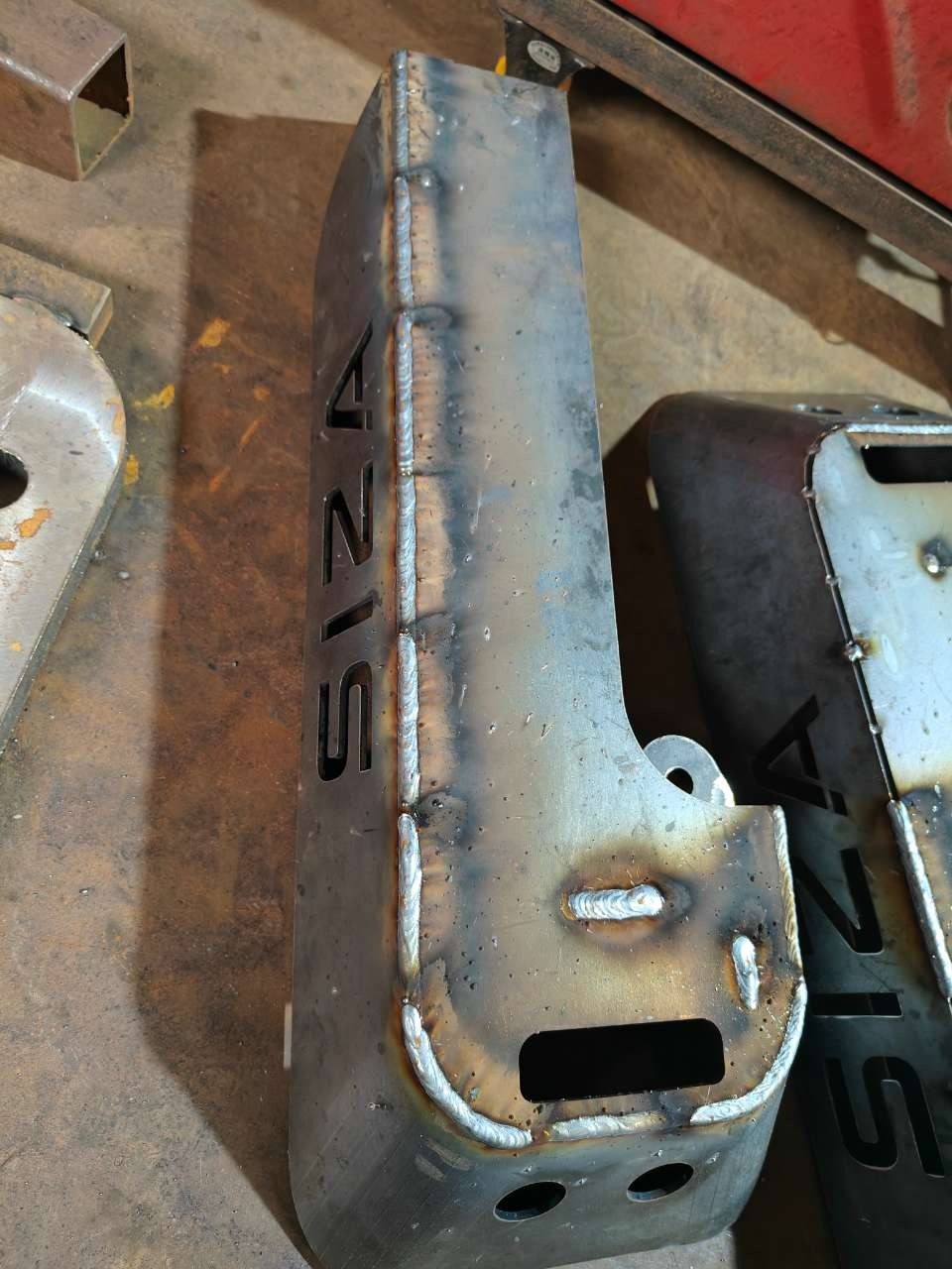 Cordons de soudure de qualité sur pièce SIZA