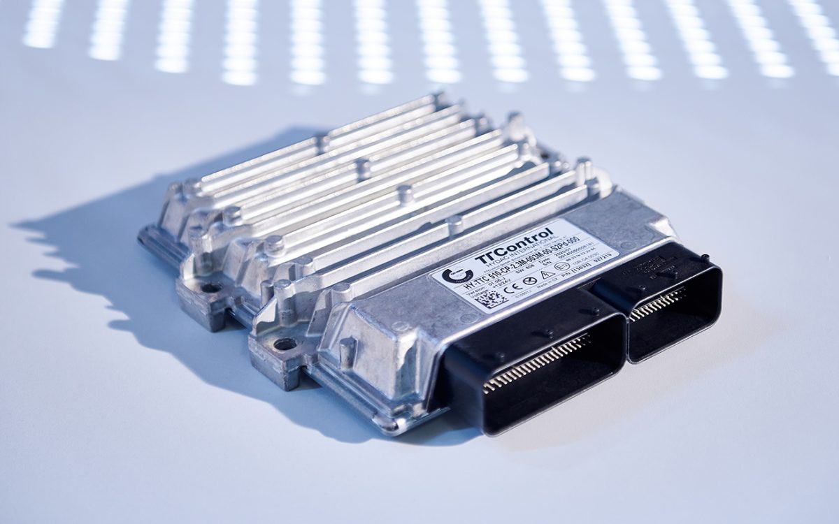 Calculateur embarqué TTControl HY-TTC 580 programmé par SIZA